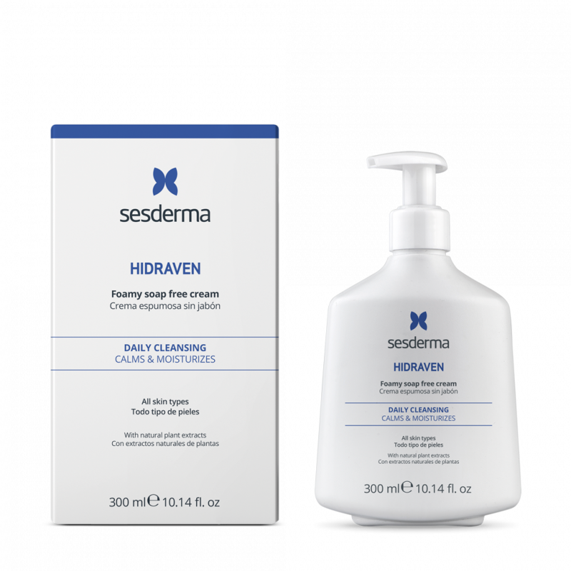 Sesderma HIDRAVEN  Foamy Soap-free  Cleanser 10.15 fl. Oz